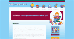 Desktop Screenshot of liedjesopschoot.nl